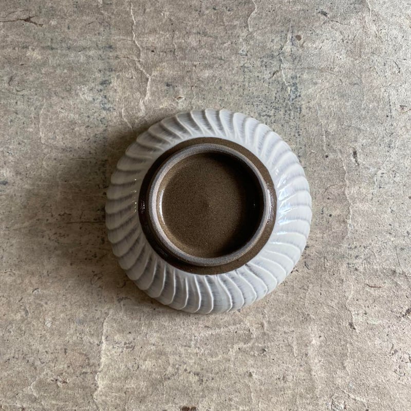 小石原焼 早川窯元 刷毛目平小鉢 | MatsuBokkuri