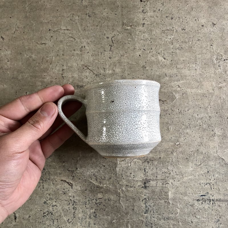 美濃焼 兵山窯 錆かいらぎ切立マグカップ | MatsuBokkuri