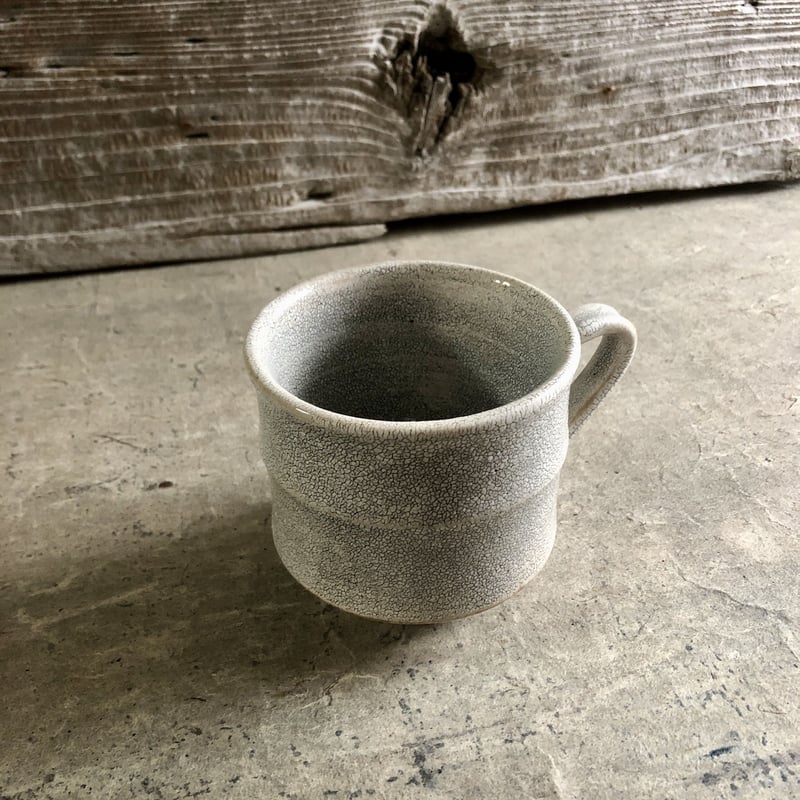 美濃焼 兵山窯 錆かいらぎ切立マグカップ | MatsuBokkuri