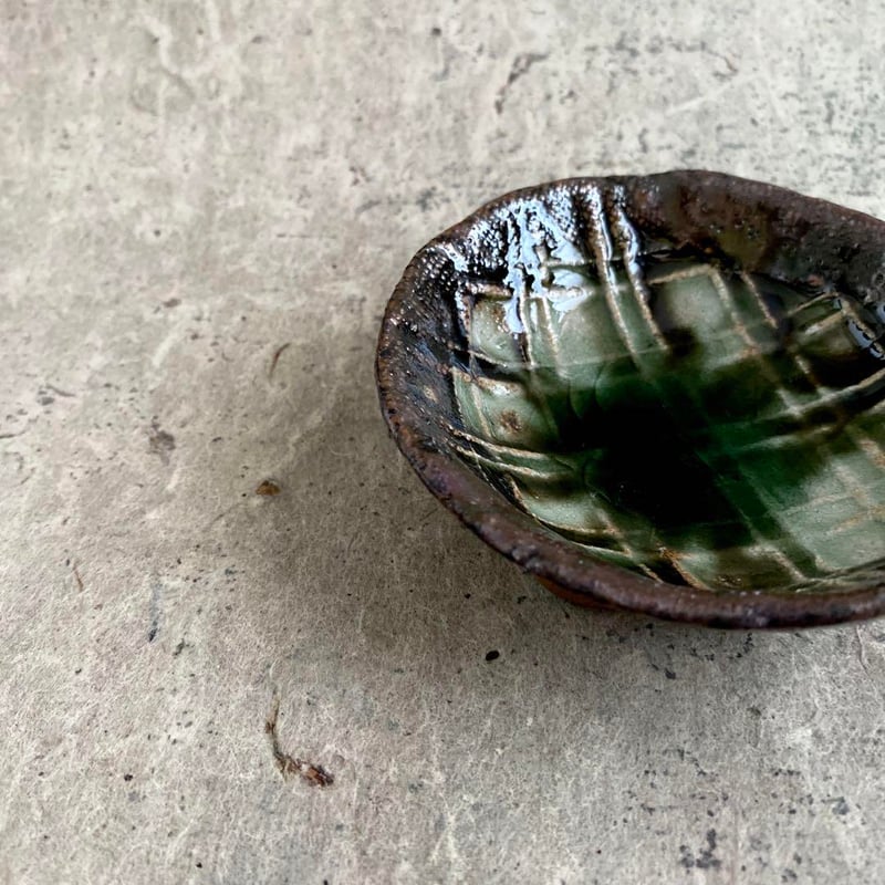 ♢民藝 益子焼 用の美 絶品！灰皿 水盤 花器 コレクション 骨董品