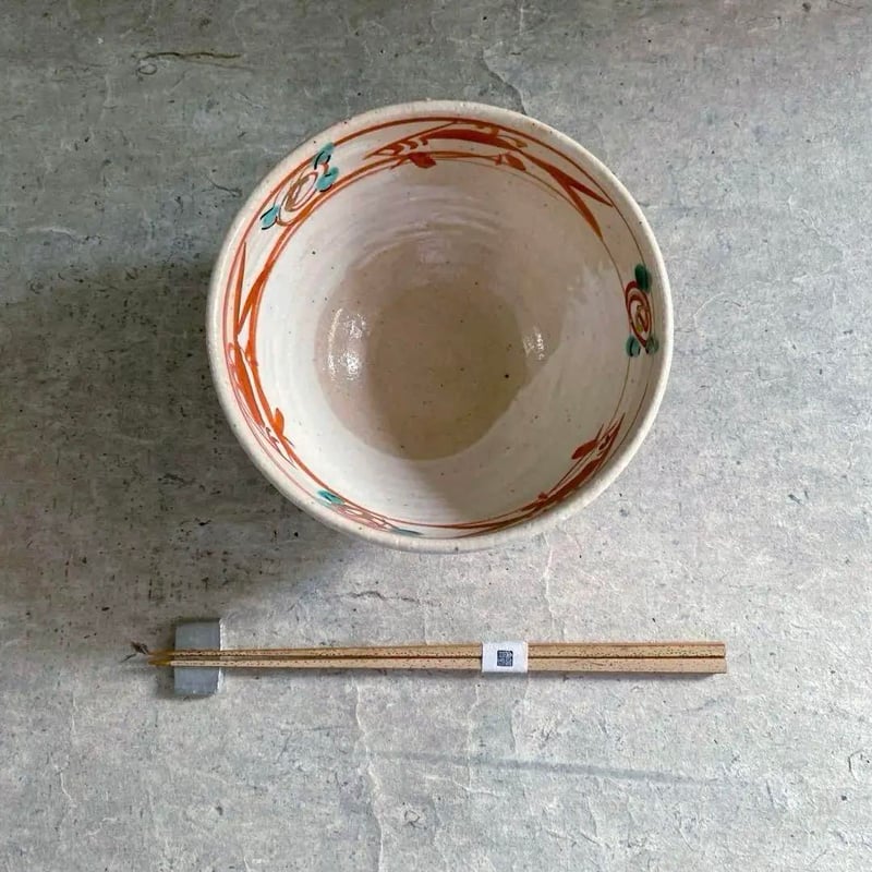 🔶SALE🔶岐阜 秀峰窯中垣連次 金彩粉引赤絵魚紋多用鉢 | MatsuBokkuri