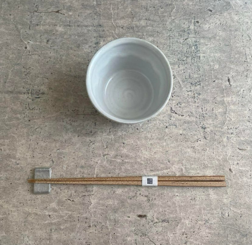 益子焼 白糠釉蕎麦猪口 | MatsuBokkuri