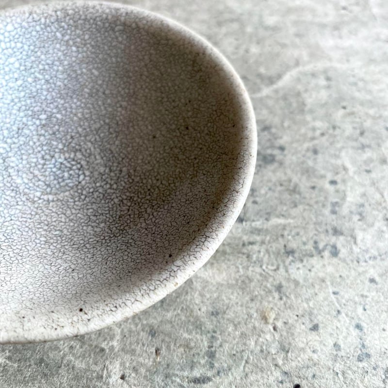 美濃焼 兵山窯 錆かいらぎ丸豆皿 | MatsuBokkuri