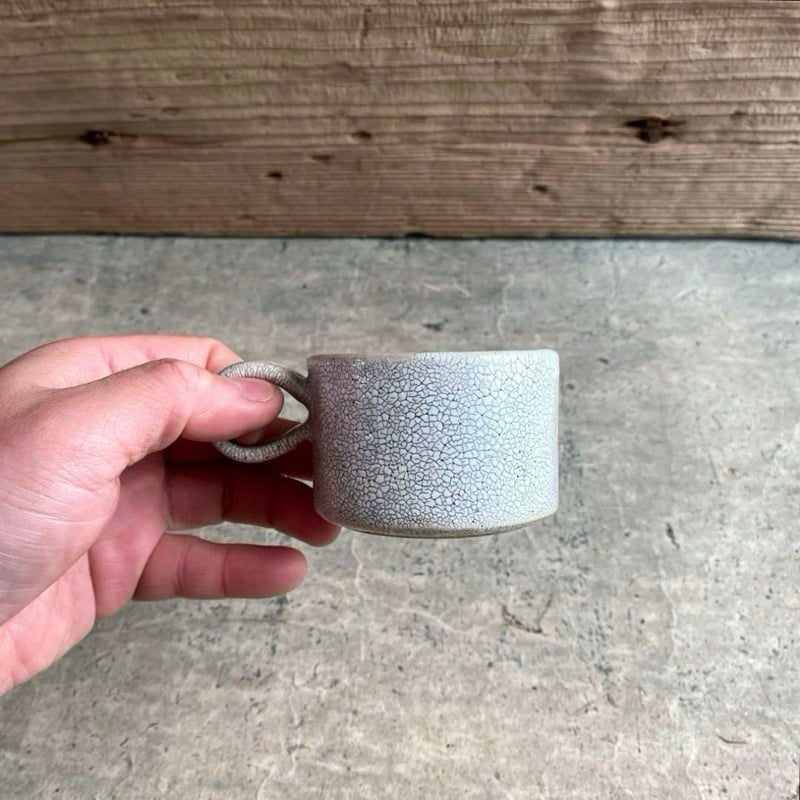 美濃焼 兵山窯 錆かいらぎ珈琲碗 | MatsuBokkuri