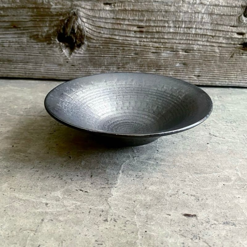 有田焼 陶悦窯 晶銀塗り5.5寸反鉢 | MatsuBokkuri