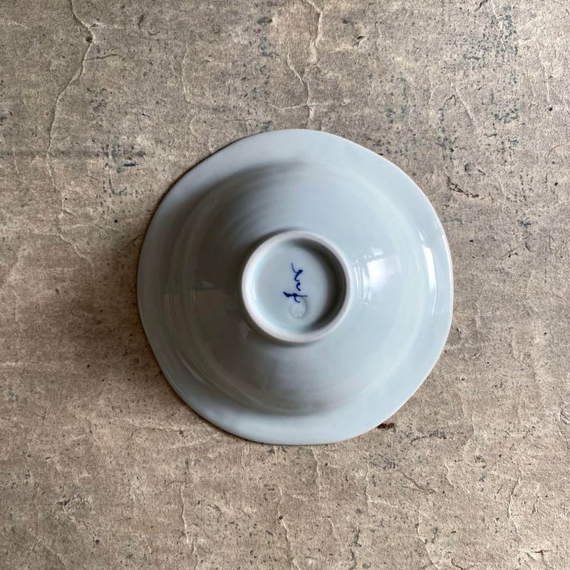 伊万里焼 徳七窯 なずなリム鉢 | MatsuBokkuri