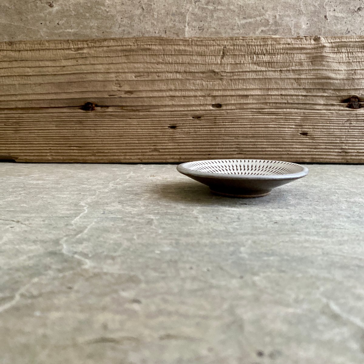 小石原焼 早川窯元 とびかんな豆皿 | MatsuBokkuri