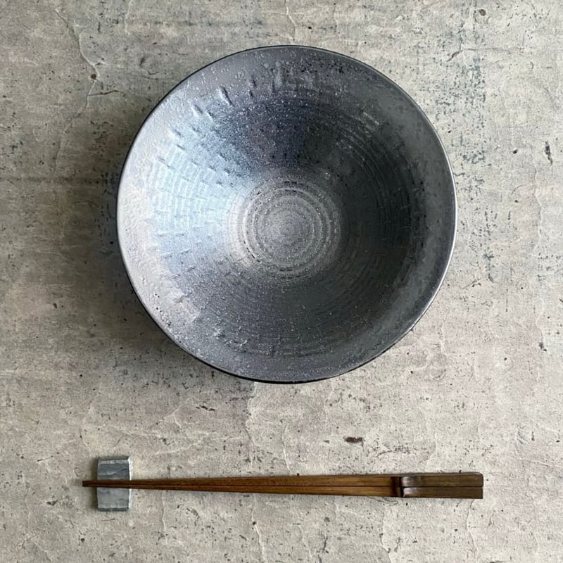 有田焼 陶悦窯 晶銀塗り5.5寸反鉢 | MatsuBokkuri