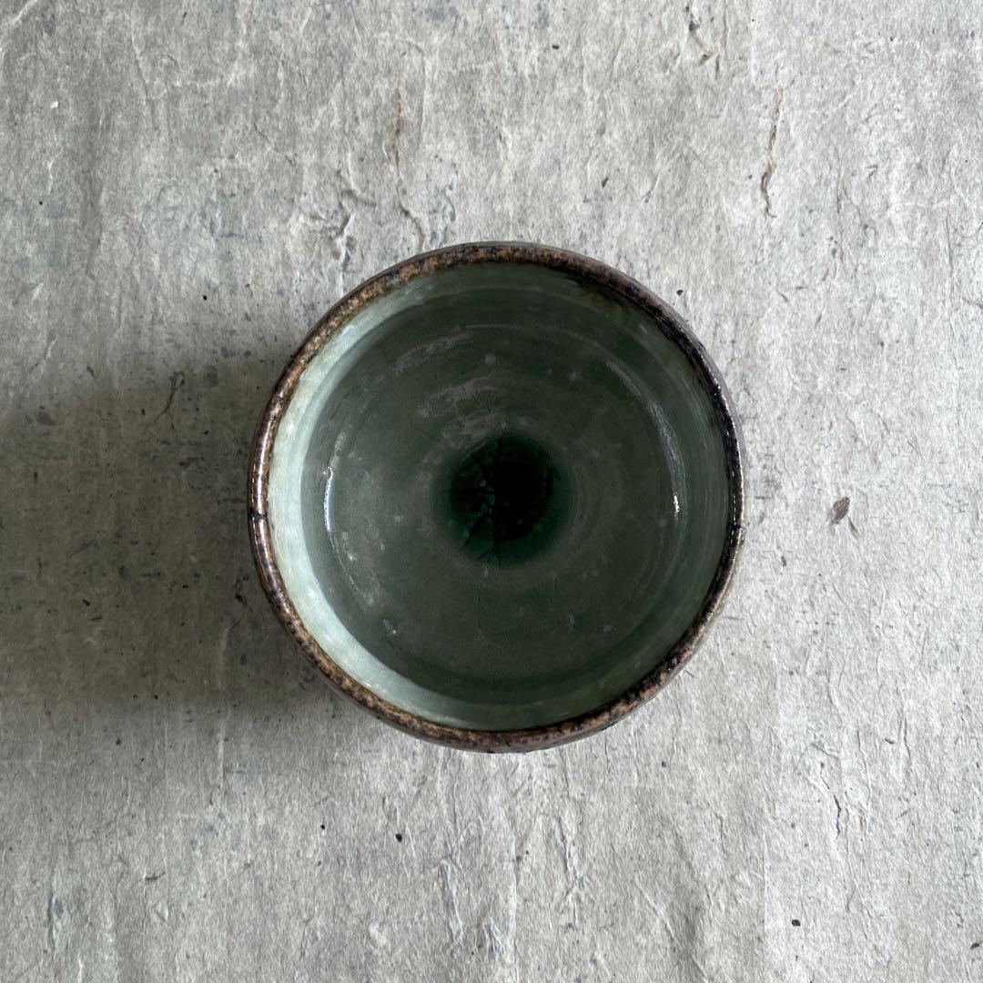 益子焼 古賀賢二 灰釉抹茶碗 | MatsuBokkuri