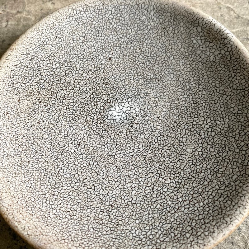 美濃焼 兵山窯 錆かいらぎ3.5寸皿 | MatsuBokkuri