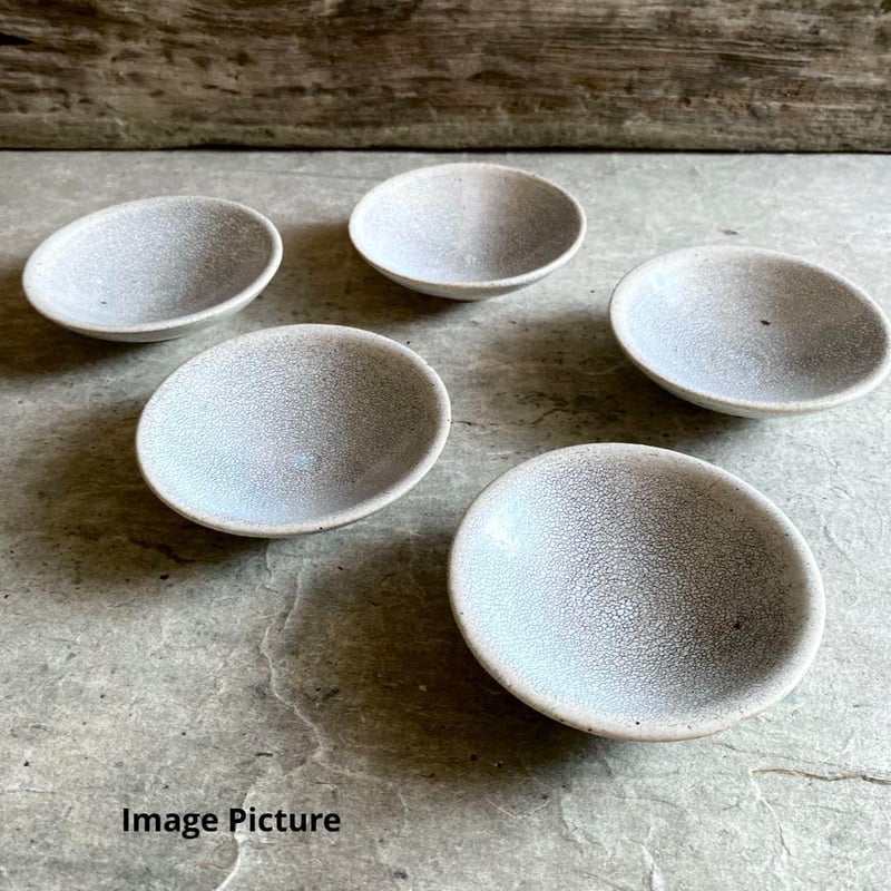 美濃焼 兵山窯 錆かいらぎ丸豆皿 | MatsuBokkuri