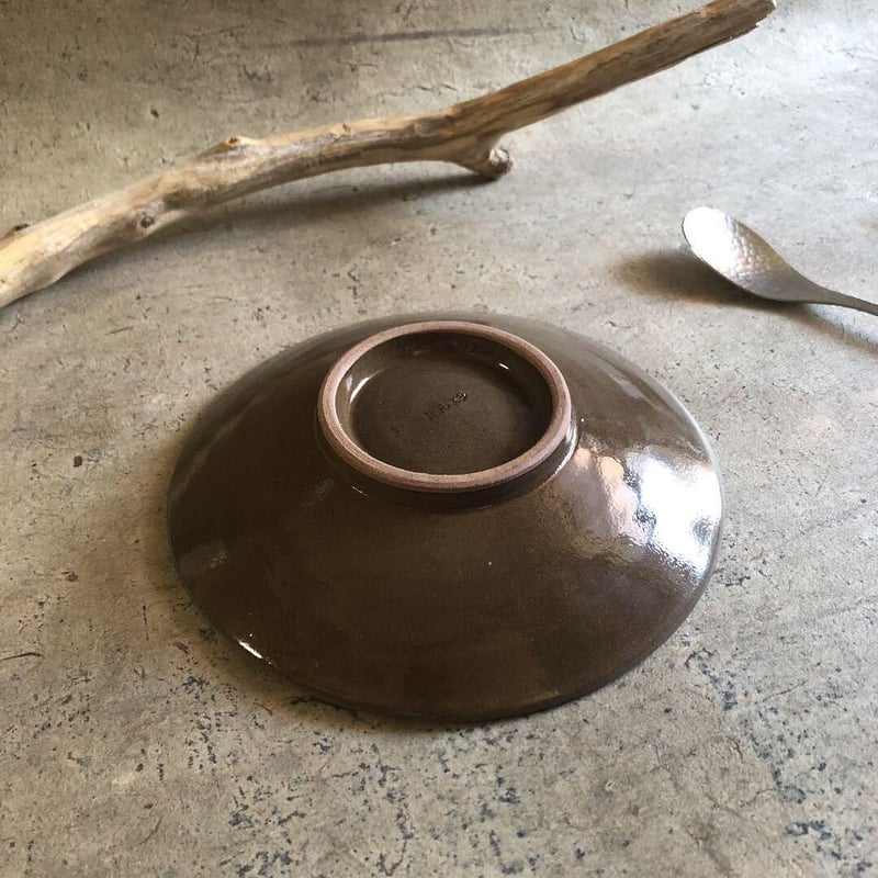 小石原焼 早川窯元 とびかんな6寸皿 | MatsuBokkuri