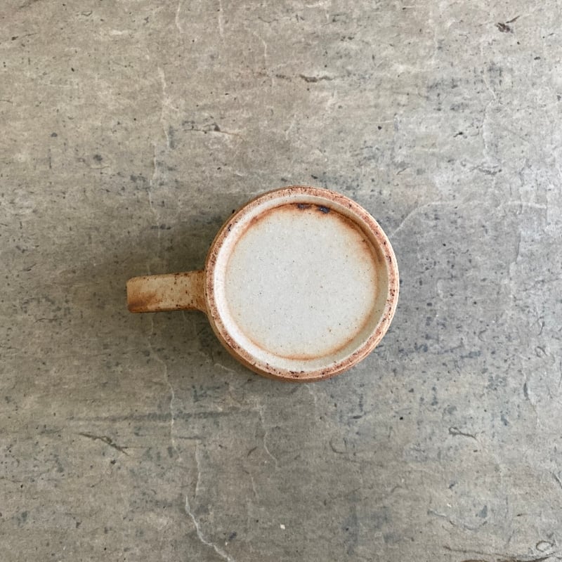 美濃焼 縄文焼〆織部グリーンマグカップ | MatsuBokkuri