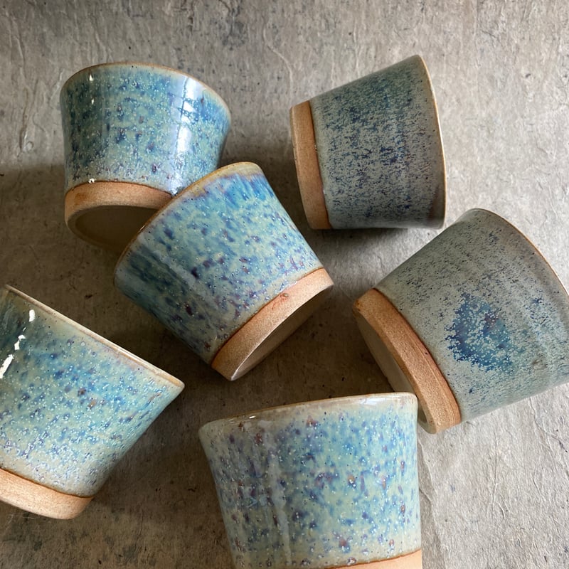 益子焼 結晶釉 蕎麦猪口 | MatsuBokkuri