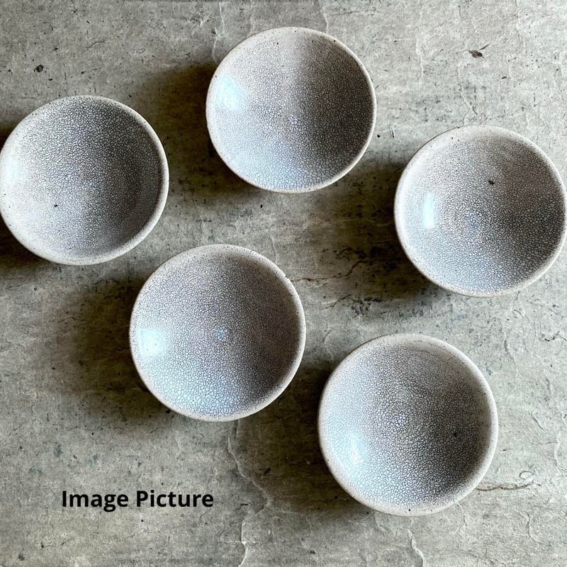 美濃焼 兵山窯 錆かいらぎ丸豆皿 | MatsuBokkuri