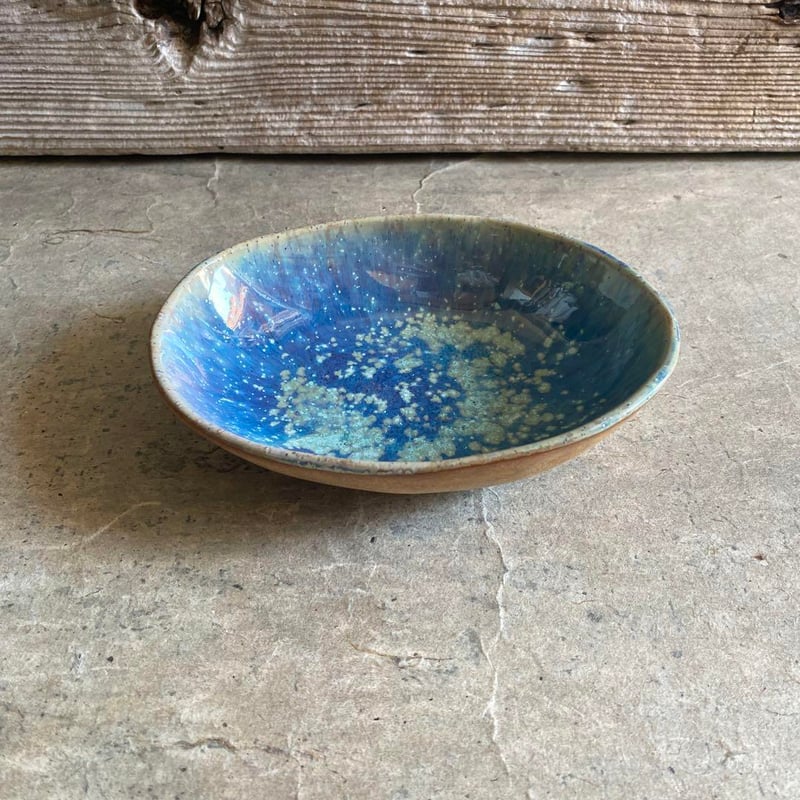 益子焼 結晶釉たまご鉢（中） | MatsuBokkuri