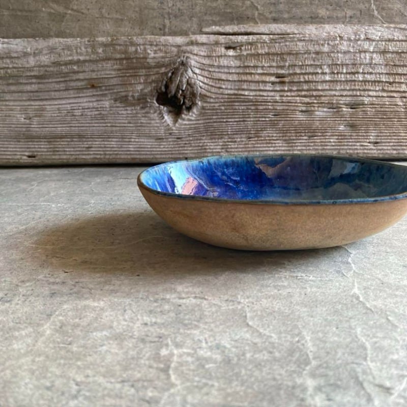 和陶器 益子焼 青釉たまご鉢（中） | MatsuBokkuri