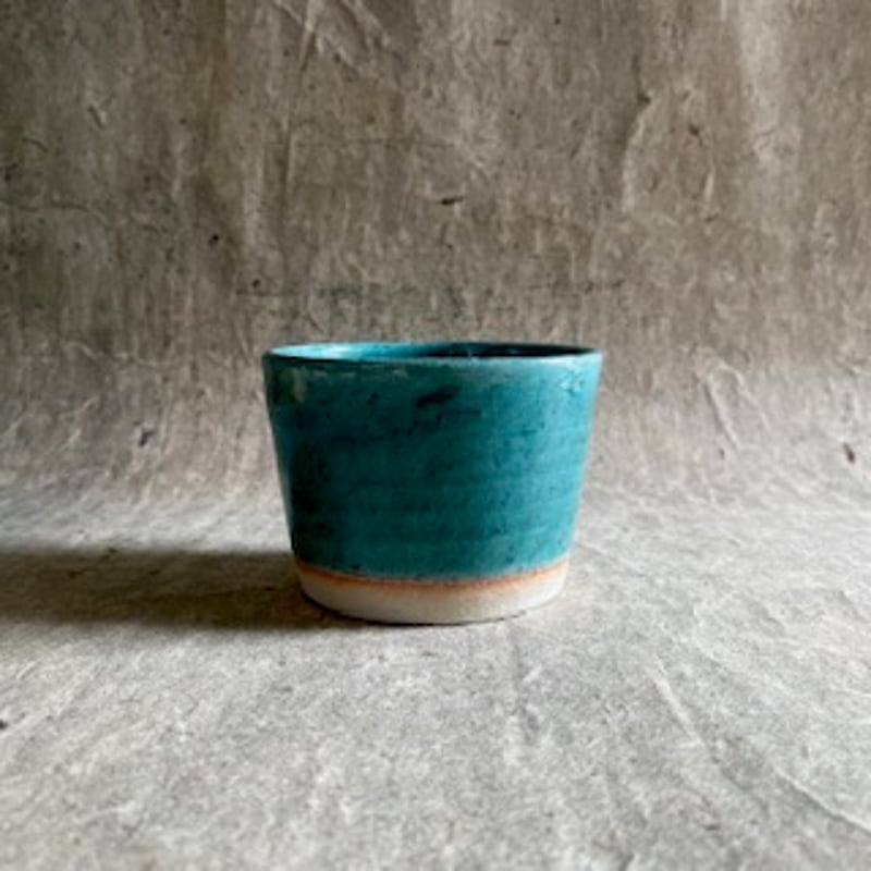 美濃焼 織部グリーン蕎麦猪口 | MatsuBokkuri