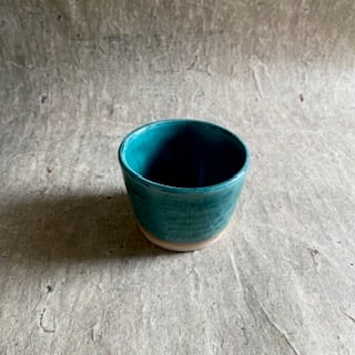 美濃焼 織部グリーン蕎麦猪口 | MatsuBokkuri