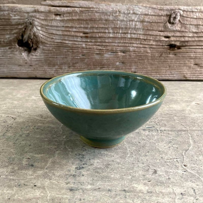 益子焼 青磁釉 飯碗 | MatsuBokkuri