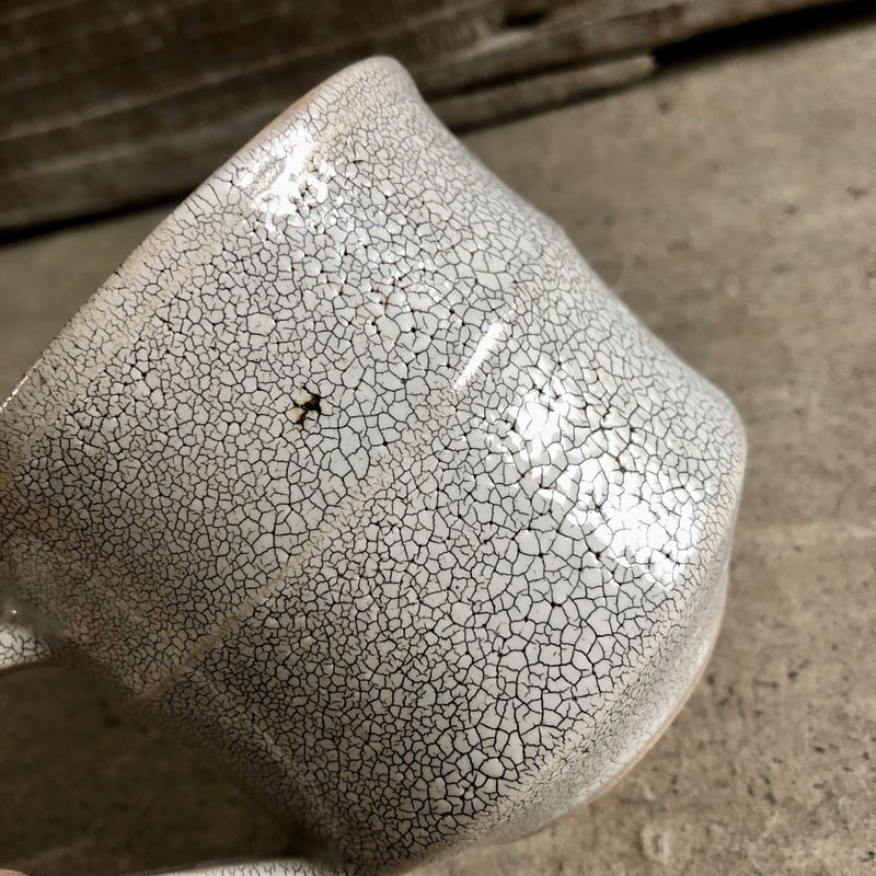 美濃焼 兵山窯 錆かいらぎ切立マグカップ | MatsuBokkuri