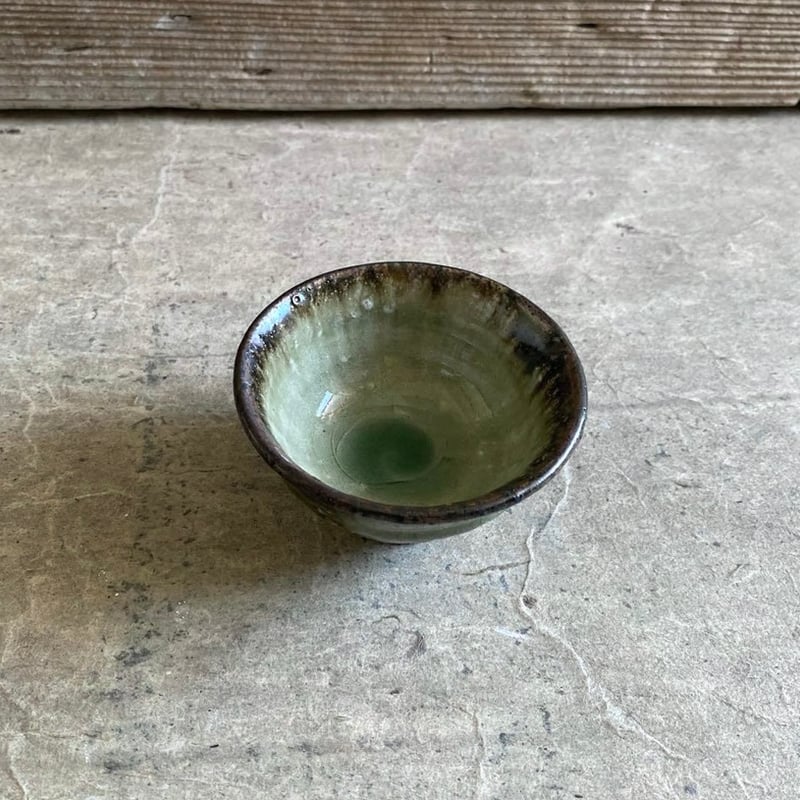 益子焼 古賀賢二 灰釉盃 | MatsuBokkuri