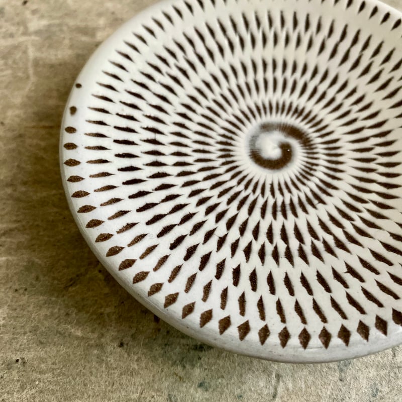 小石原焼 早川窯元 とびかんな豆皿 | MatsuBokkuri