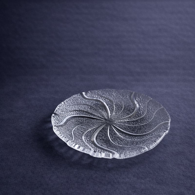 和硝子 八拡銘々皿 | MatsuBokkuri