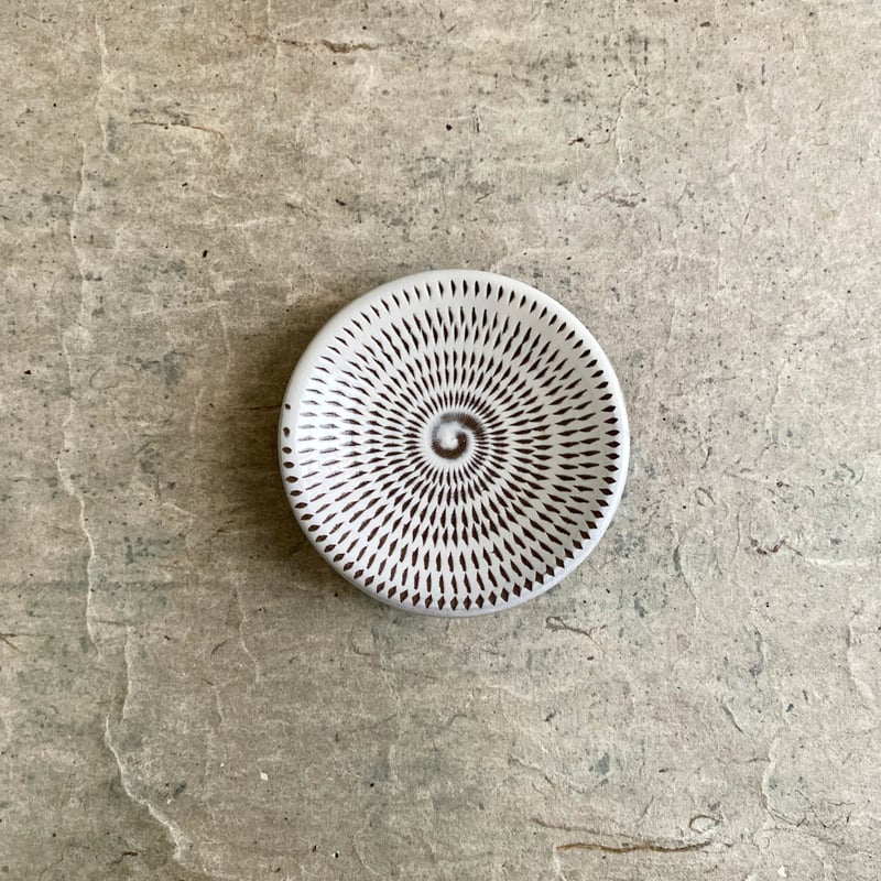 小石原焼 早川窯元 とびかんな豆皿 | MatsuBokkuri