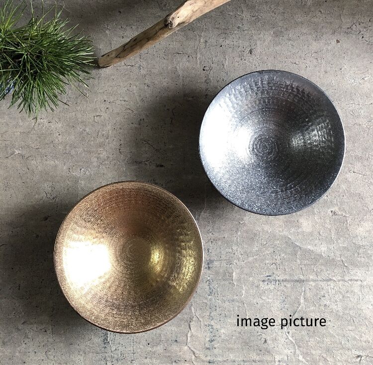 有田焼 陶悦窯 晶銀塗り5.5寸反鉢 | MatsuBokkuri 有田焼 陶悦窯 晶銀塗り5.5寸反鉢 | MatsuBokkuri