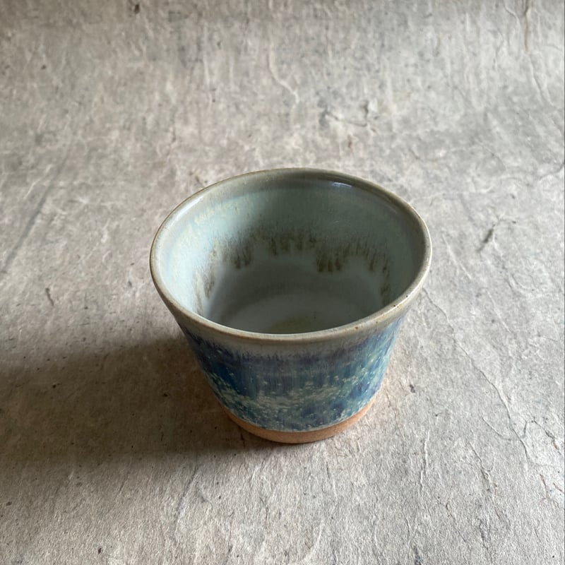 益子焼　糠白釉青掛流蕎麦猪口 益子焼 糠白釉青掛流蕎麦猪口 楽天市場】益子 焼（そば猪口