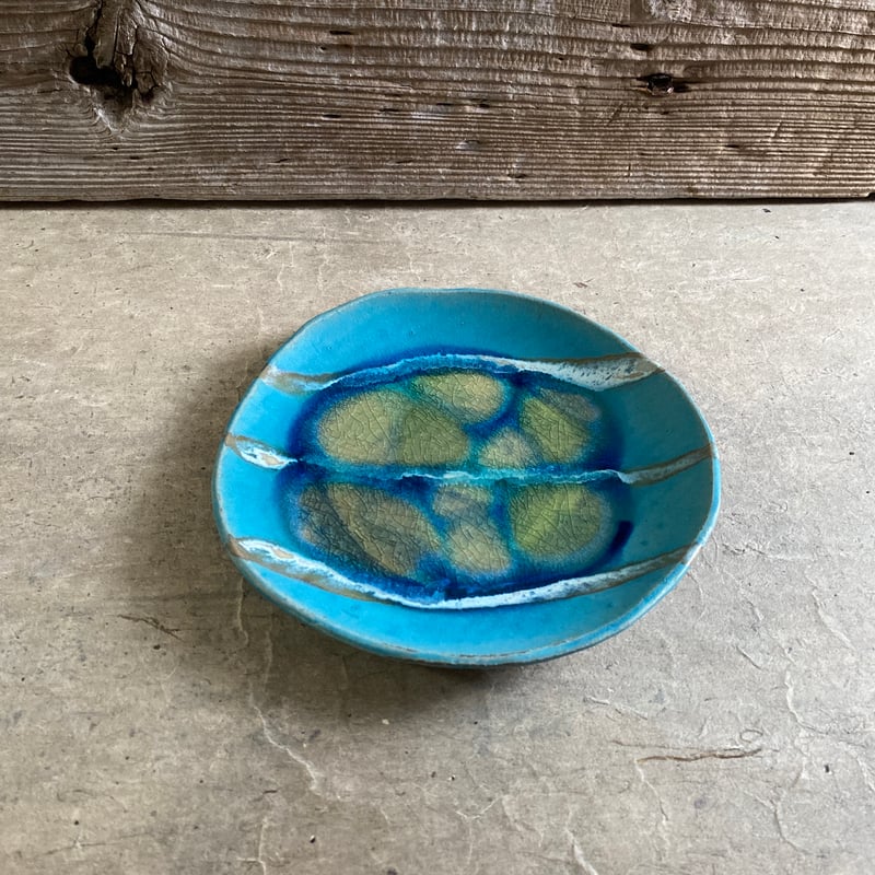 益子焼水盤　神鹿窯 益子焼水盤 神鹿窯