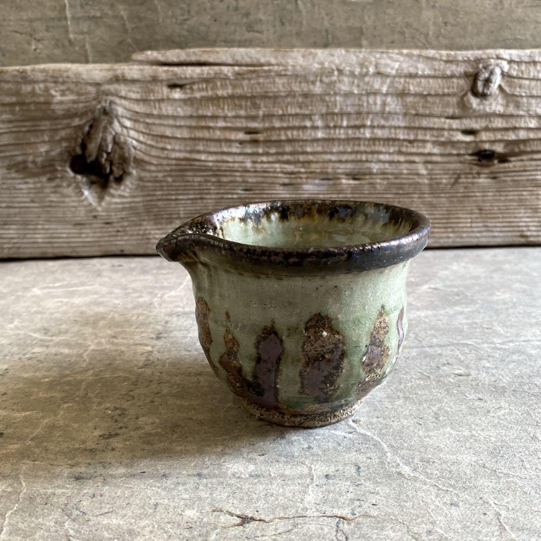 益子焼 古賀賢二 灰釉手付納豆鉢 | MatsuBokkuri