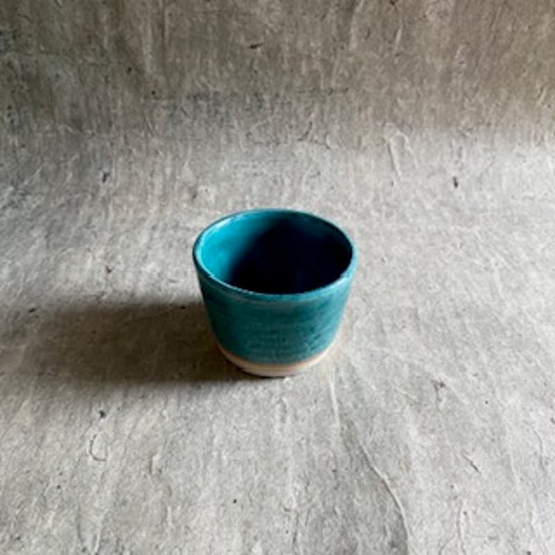 美濃焼 織部グリーン蕎麦猪口 | MatsuBokkuri