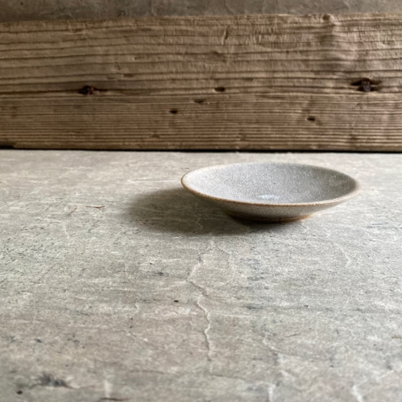 美濃焼 兵山窯 錆かいらぎ3.5寸皿 | MatsuBokkuri