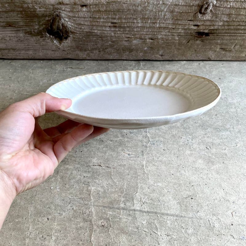 益子焼 Kinariオードブル皿 | MatsuBokkuri