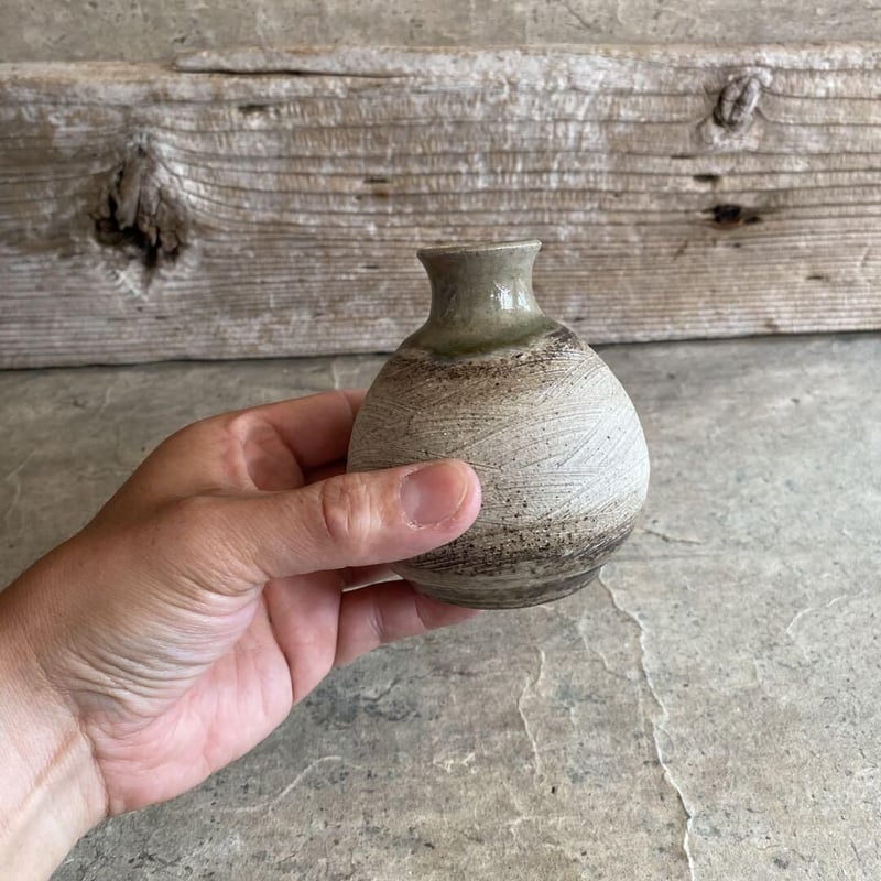 益子焼 刷毛目一合徳利 | MatsuBokkuri