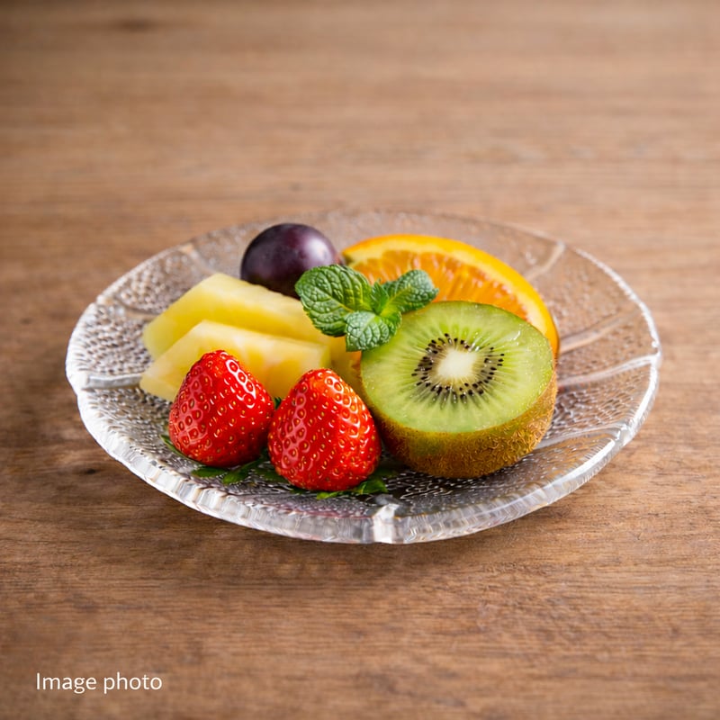 和硝子 八拡銘々皿 | MatsuBokkuri