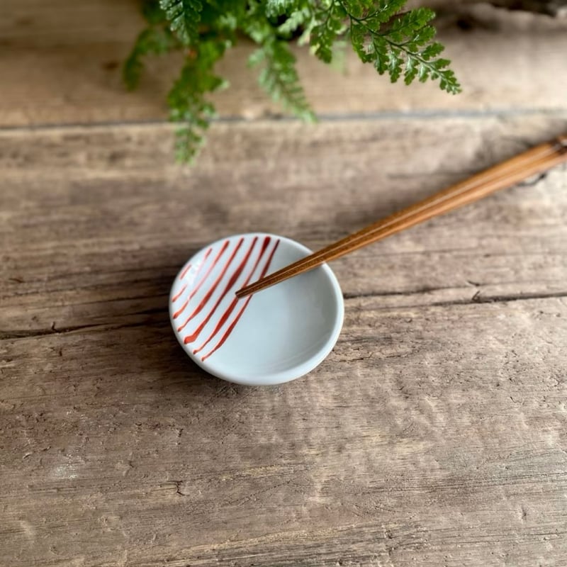 波佐見焼 康創窯 豆皿 お手塩皿（錦十草） | MatsuBokkuri