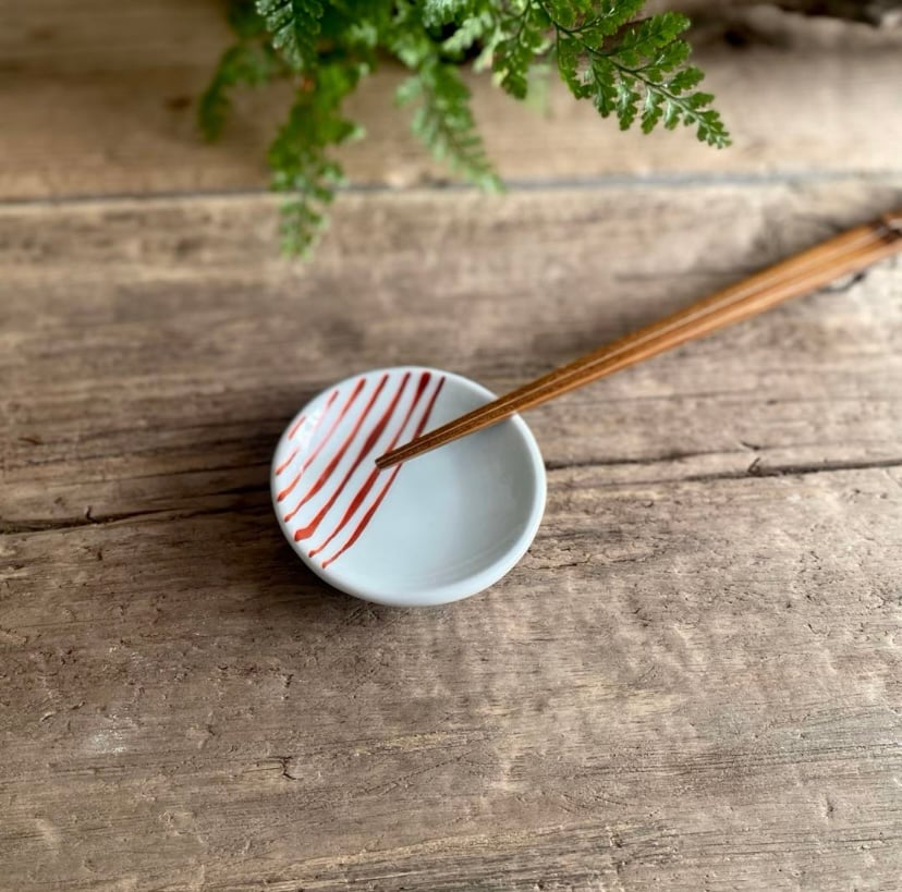 波佐見焼 康創窯 豆皿 お手塩皿（錦十草） | MatsuBokkuri