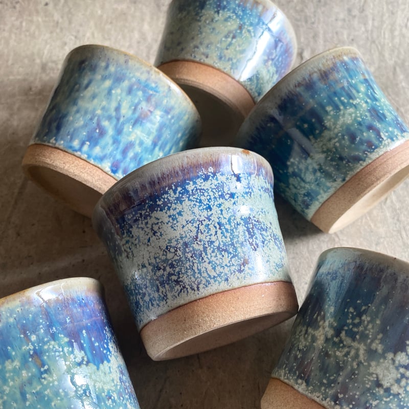 益子焼 結晶釉 蕎麦猪口 | MatsuBokkuri