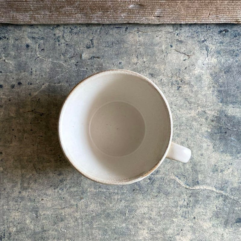 益子焼 kinariしのぎスープカップ | MatsuBokkuri