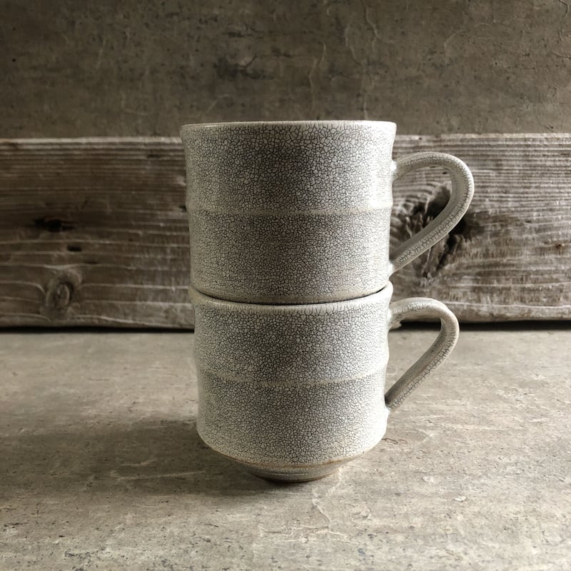 美濃焼 兵山窯 錆かいらぎ切立マグカップ | MatsuBokkuri