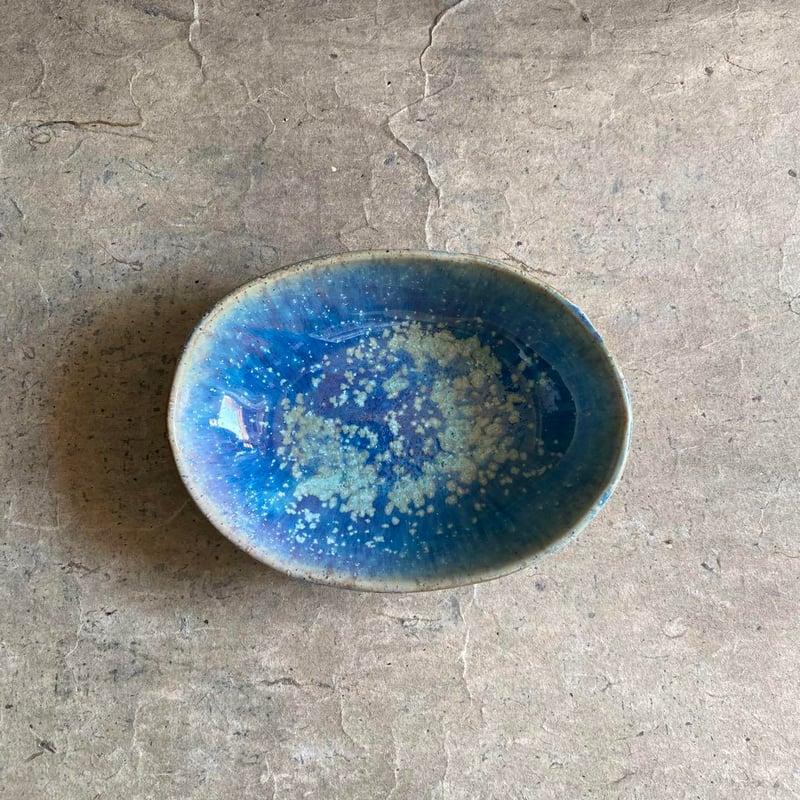 益子焼 結晶釉たまご鉢（中） | MatsuBokkuri