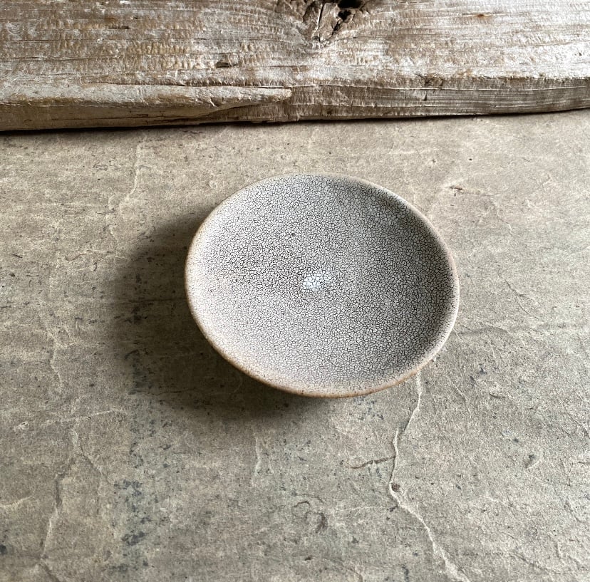 美濃焼 兵山窯 錆かいらぎ3.5寸皿 | MatsuBokkuri