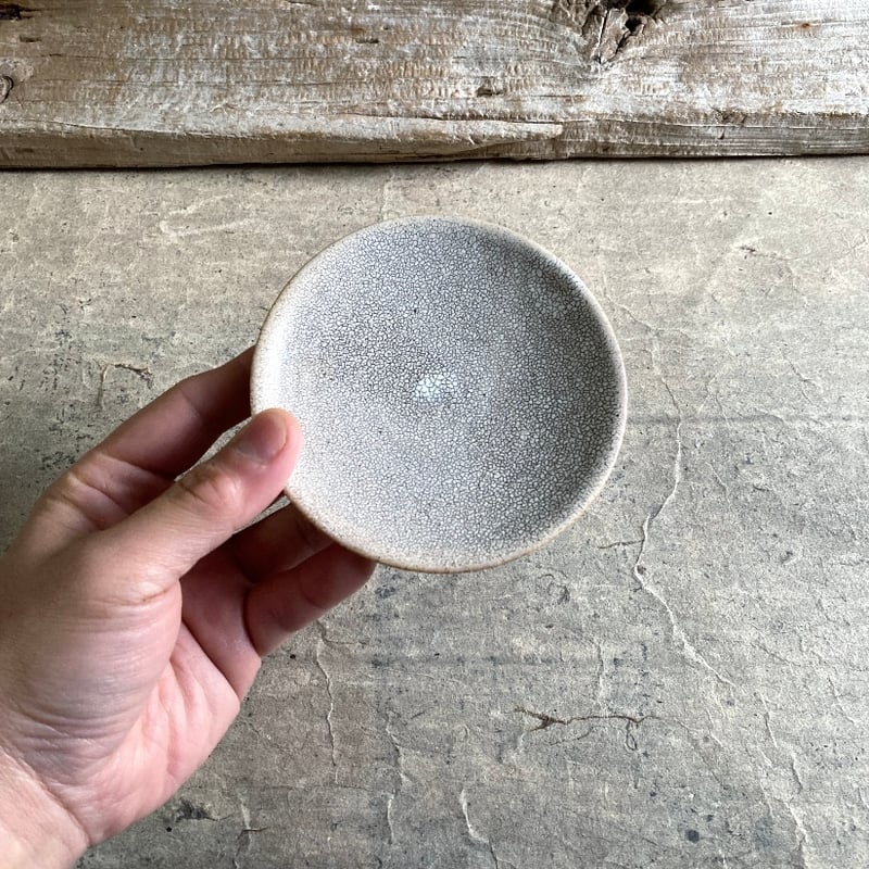 美濃焼 兵山窯 錆かいらぎ3.5寸皿 | MatsuBokkuri