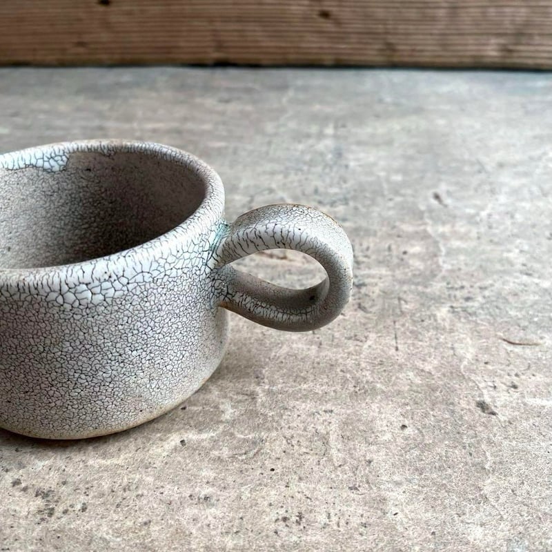 美濃焼 兵山窯 錆かいらぎ珈琲碗 | MatsuBokkuri