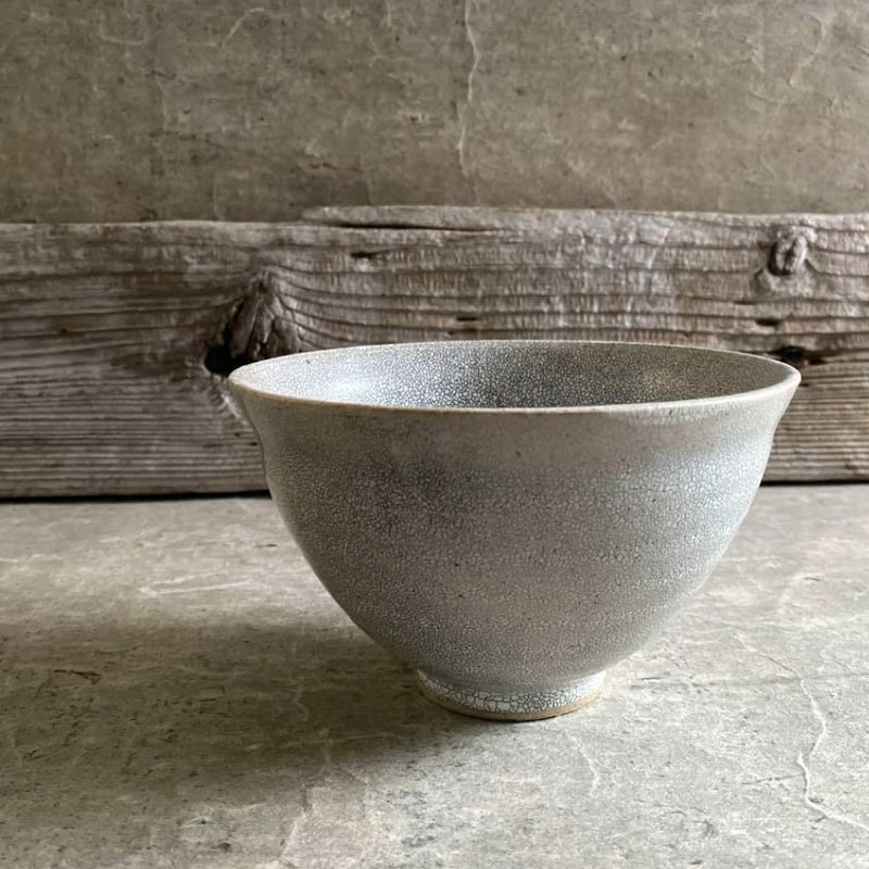 美濃焼 兵山窯 錆かいらぎ渕反5寸丼 | MatsuBokkuri