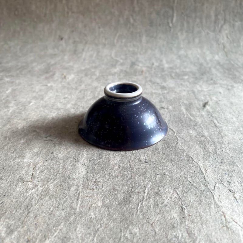 有田焼 陶悦窯 結晶掛分銀塗り平盃 | MatsuBokkuri