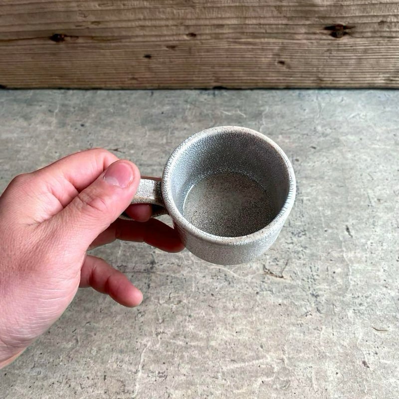 美濃焼 兵山窯 錆かいらぎ珈琲碗 | MatsuBokkuri